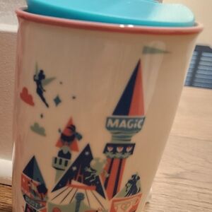 Disney Walt Disney World Magic Kingdom Starbucks Tumbler